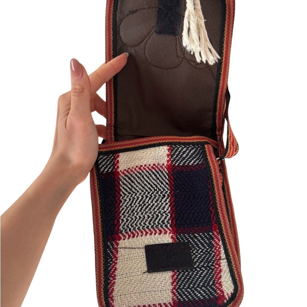 Handmade Boho Crossbody Bag Woven Festival Shoulder Purse Ethnic Kilim - Picture 6 of 13